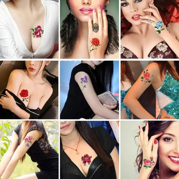 Realistic 3D Temporary Tattoos