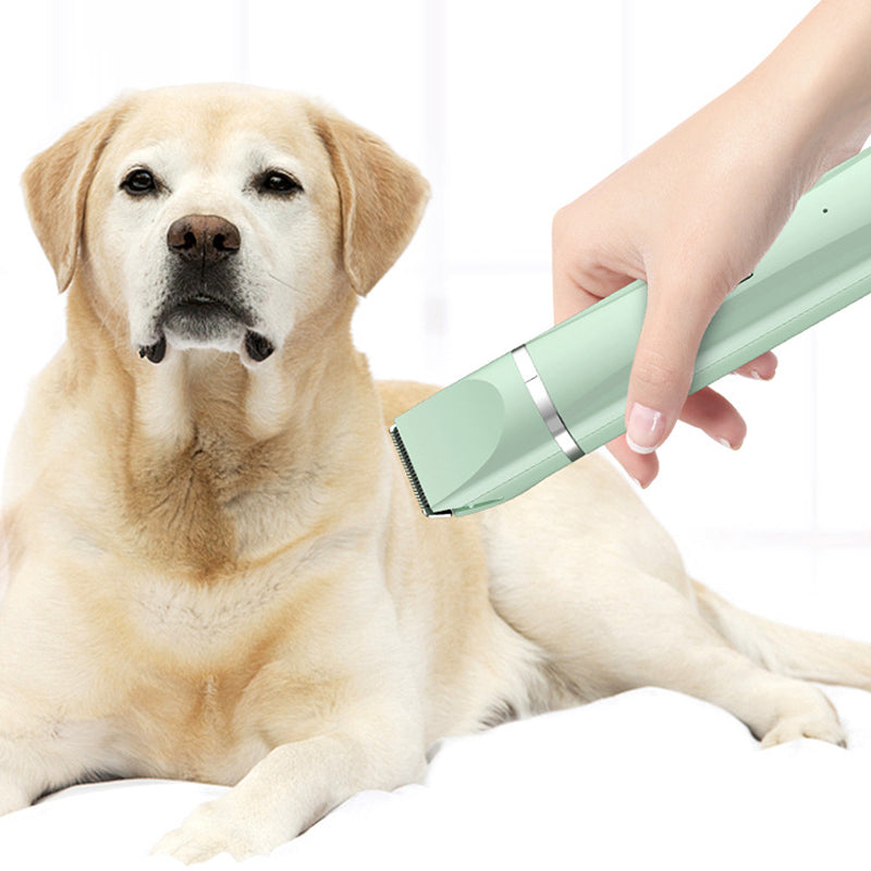 4-in-1 Quiet Pet Hair Clipper with Nail Grinder for Cats and Dogs