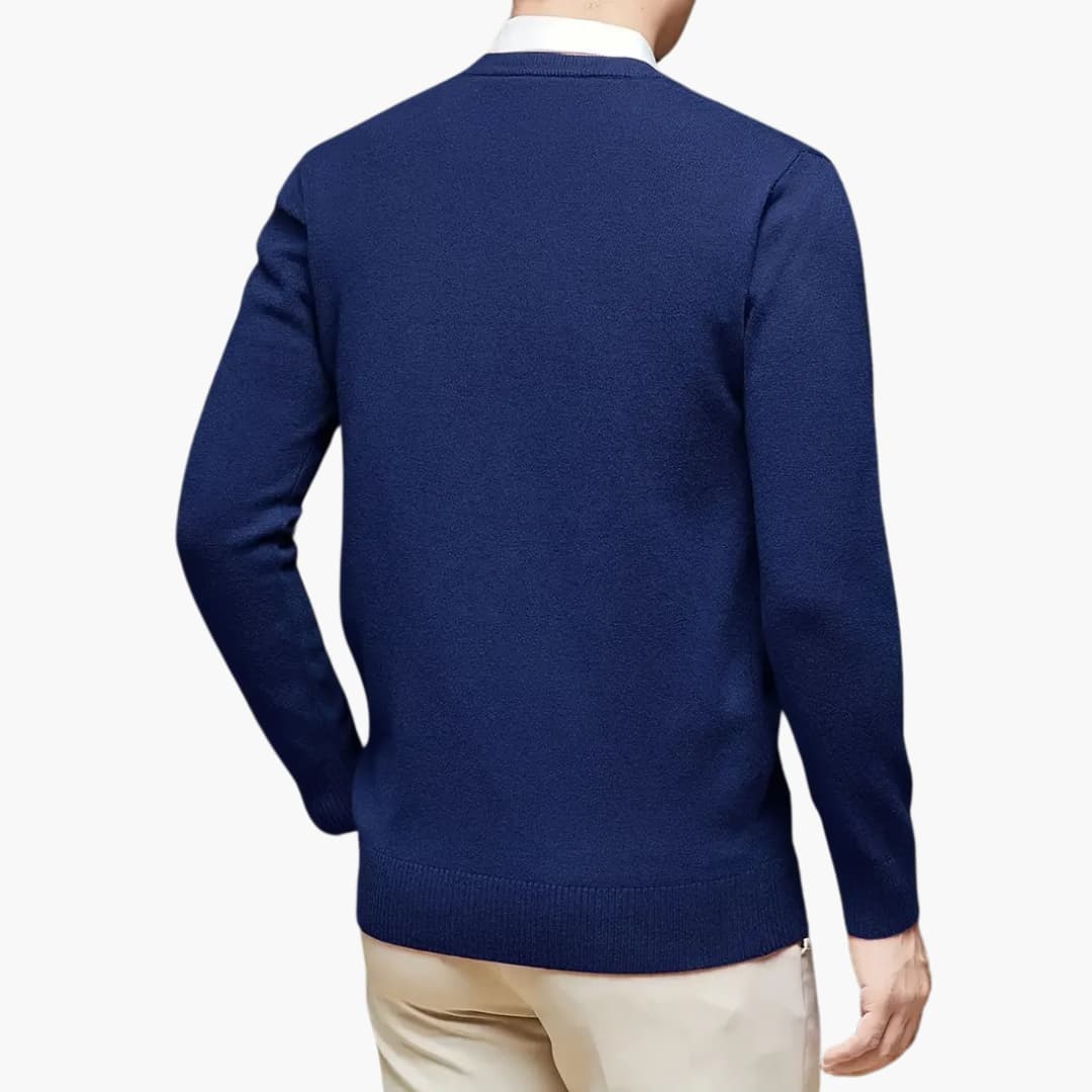 Pavel - Stylish long-sleeved jumper for men