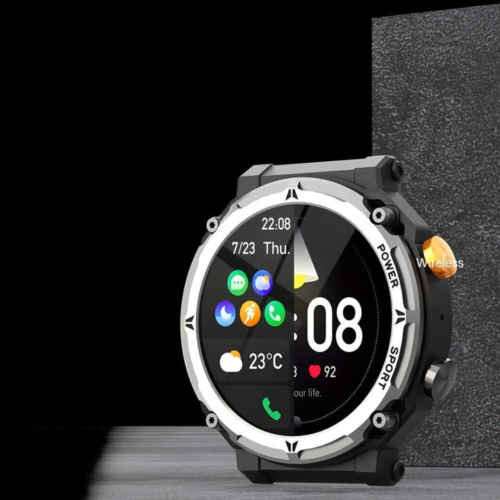 Purspo Outdoors Smartwatch Waterproof Sportsklokke for men