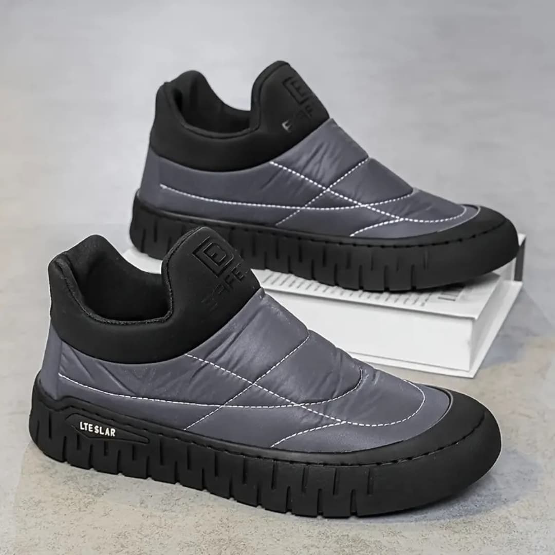 Adam - Warmth snow boots with zip for men