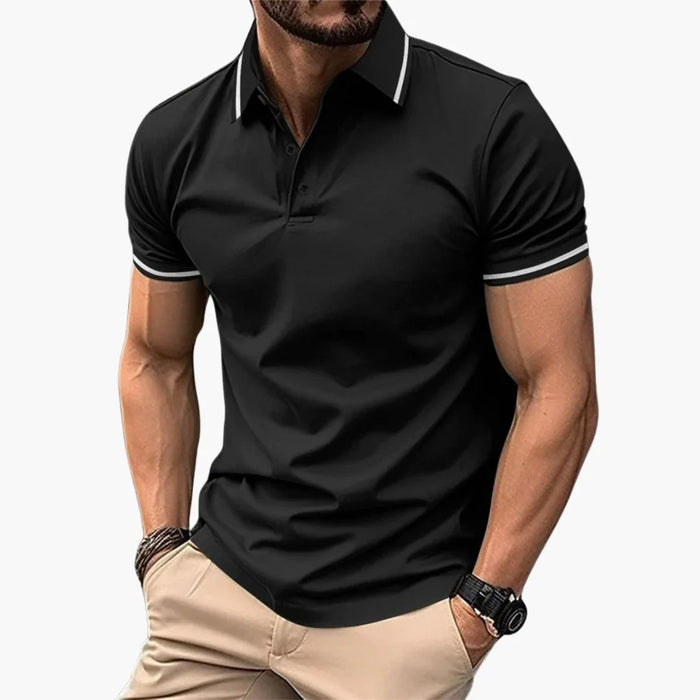 Polo décontracté à manches courtes pour homme - mode casual