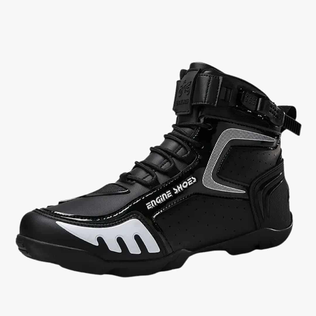Anselm - Hard-wearing motorsykkelstövler for men