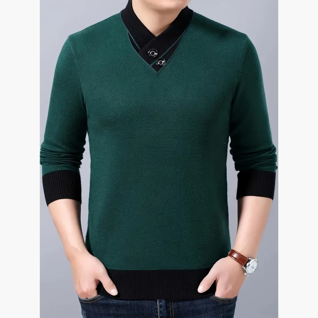 Marcel - Stylish knitted jumper for men