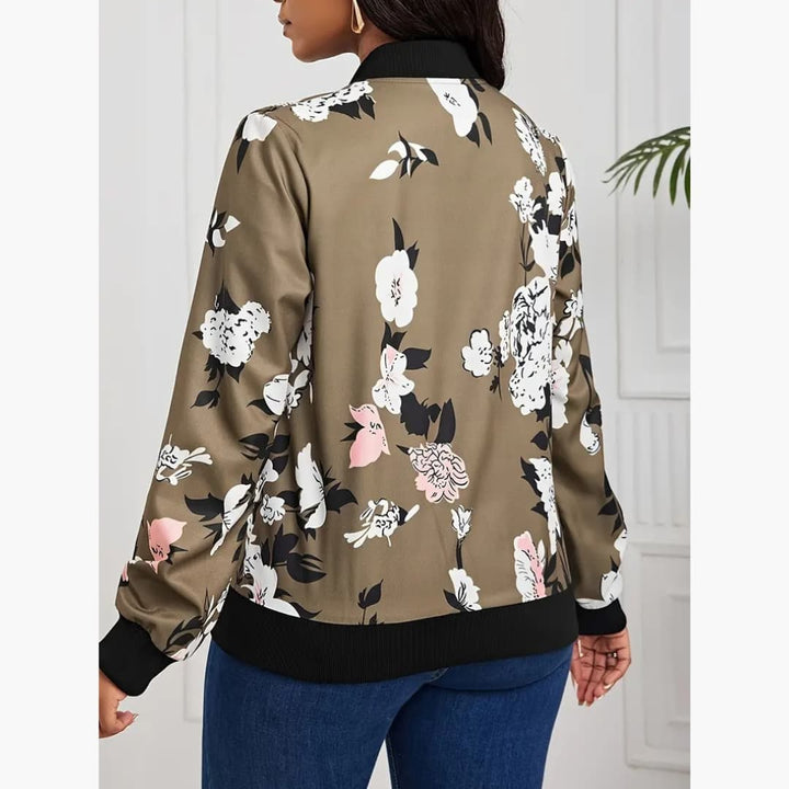 Renata - Stylish floral casual jacket for women