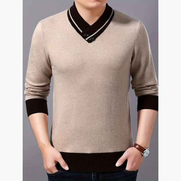 Marcel - Stylish knitted jumper for men