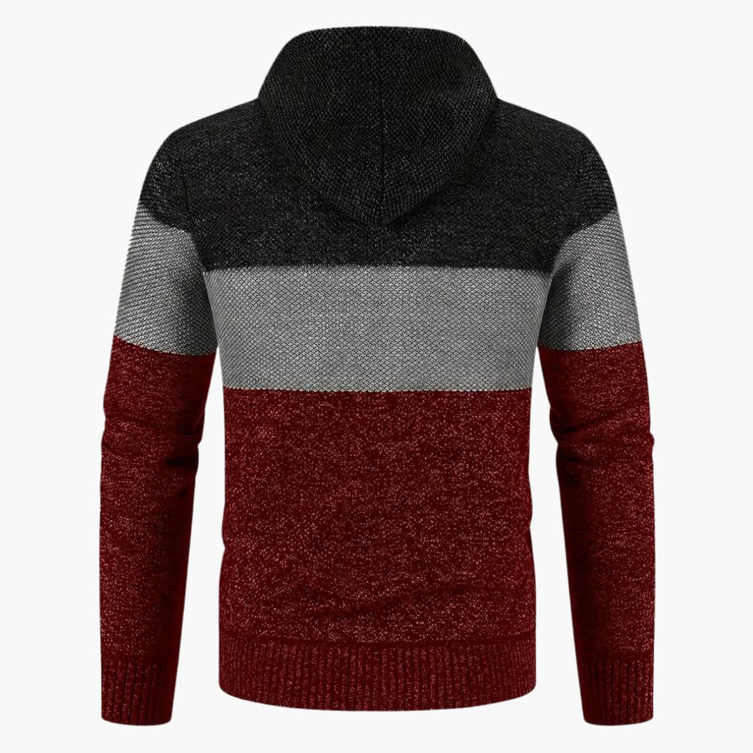 Constantin - Fleece-lined hoodie for men