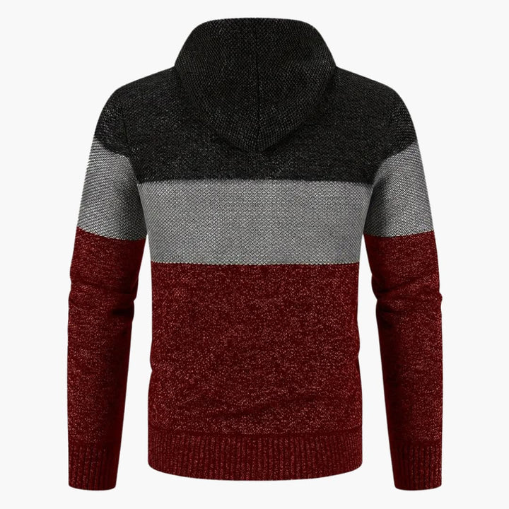 Constantin - Fleece-lined hoodie for men