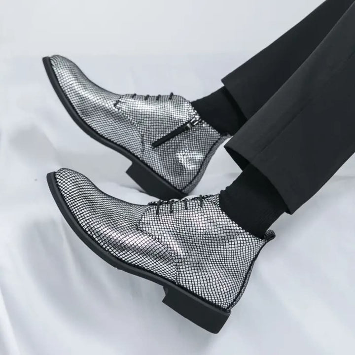 Augustin - Stylish Chelsea-boots with laces for men