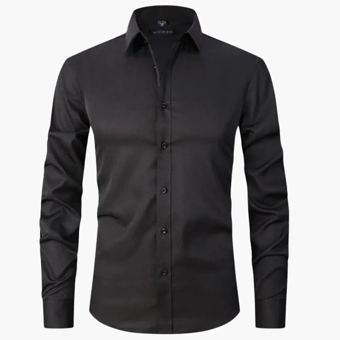 Chemise extensible pour homme à manches longues, idéale pour toutes les saisons