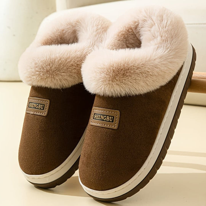CozyStride - Cosy winter slippers in plysj for men and women