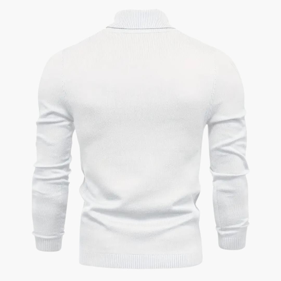 Cornelius - Stylish slim roll neck in close-fitting fit for men