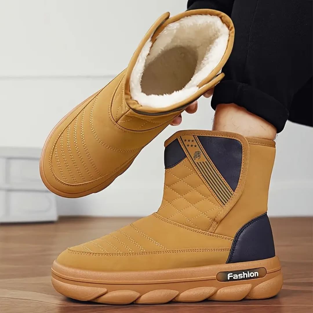 Laurent - Non-slip winter boots for walks for men