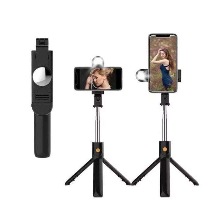 6 in 1 Wireless Bluetooth Selfiestang - Stabile and Creative Bilde