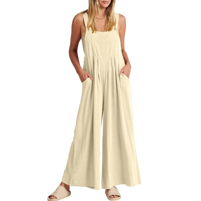 Valeska Plus-size wide-leg jumpsuit