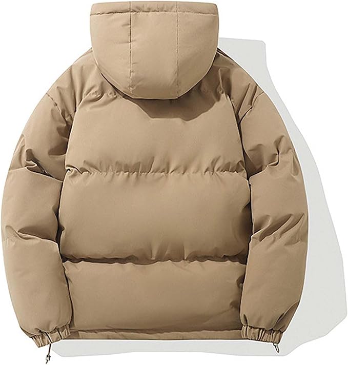 Women's Warm Hooded Winter Jacket with Classic Design