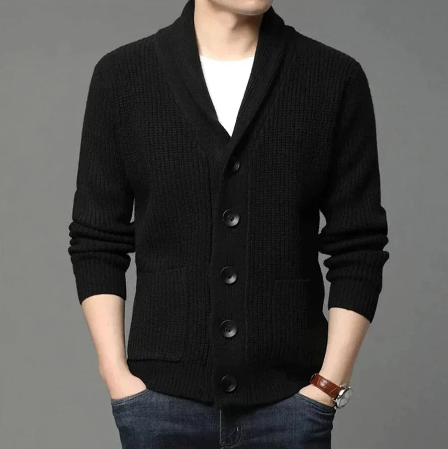 MAILLON - Cardigan men Sweater with buttons