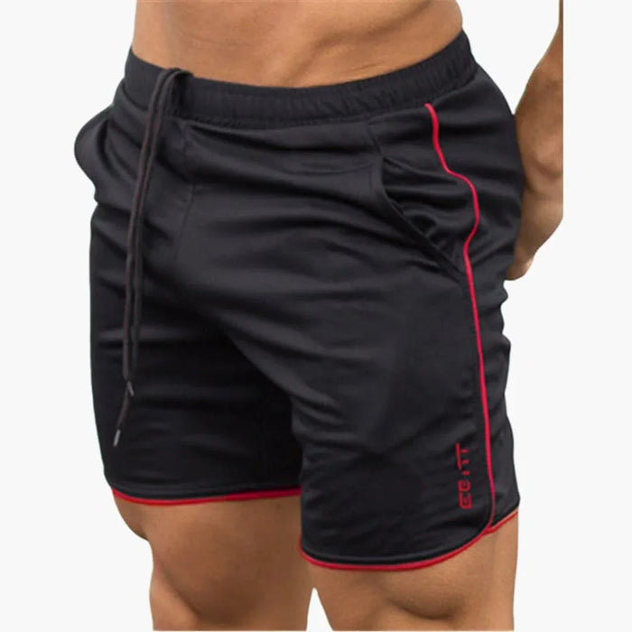 Herrsportshorts Tränings- och löparkläder med fickor
