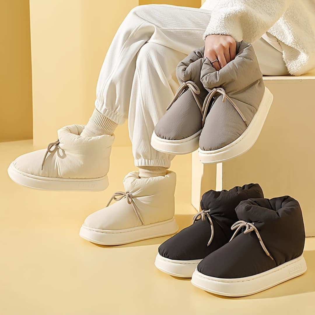 Stylish non-slip winter slippers for men and women