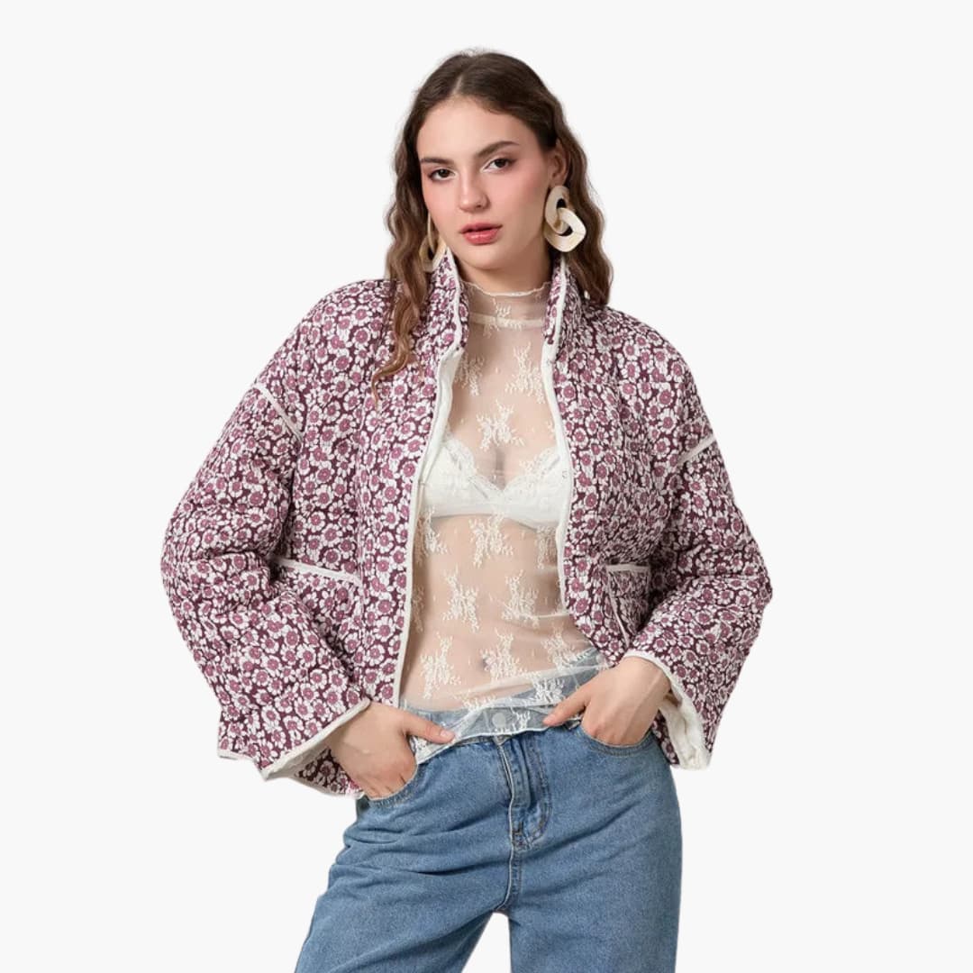 Alma - Warm and stylish puffer jacket for women