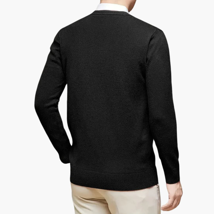 Pavel - Stylish long-sleeved jumper for men