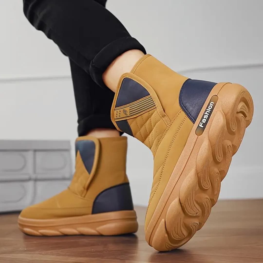 Laurent - Non-slip winter boots for walks for men
