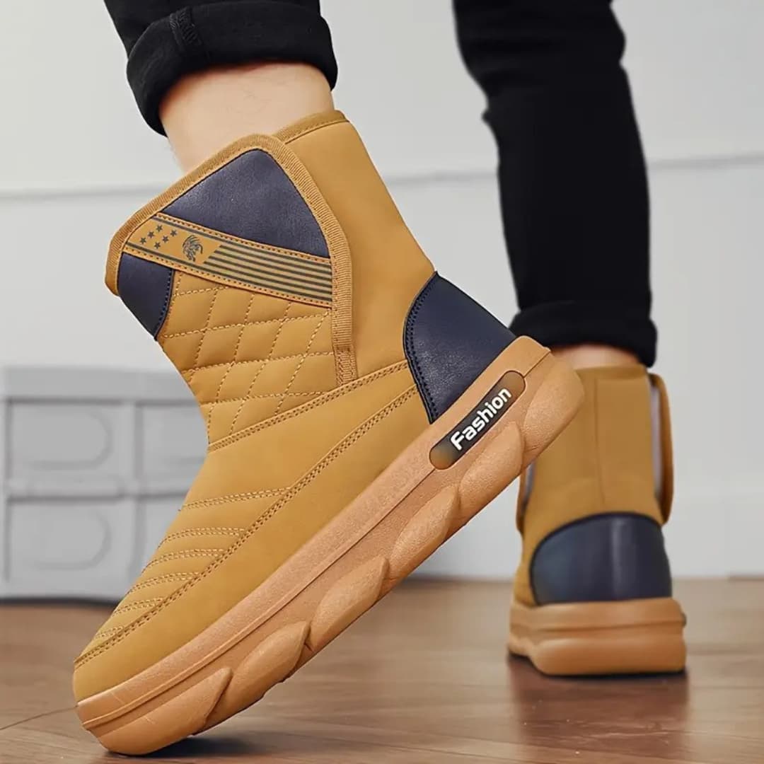 Laurent - Non-slip winter boots for walks for men