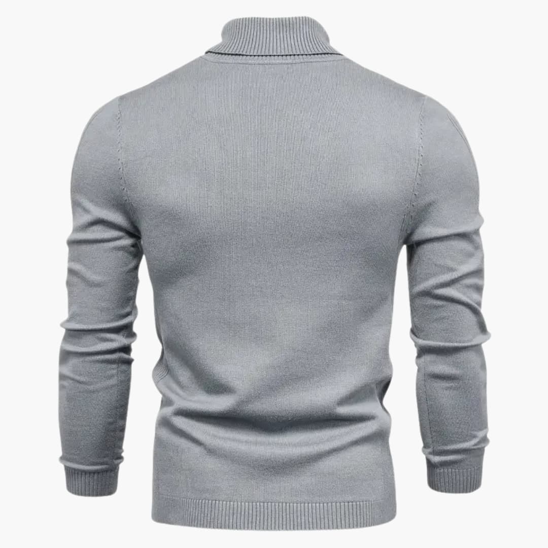 Cornelius - Stylish slim roll neck in close-fitting fit for men