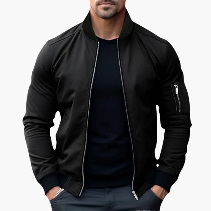 Chaqueta Bomber Ligera para Hombre - Transpirable y Estilizada