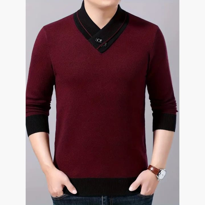 Marcel - Stylish knitted jumper for men