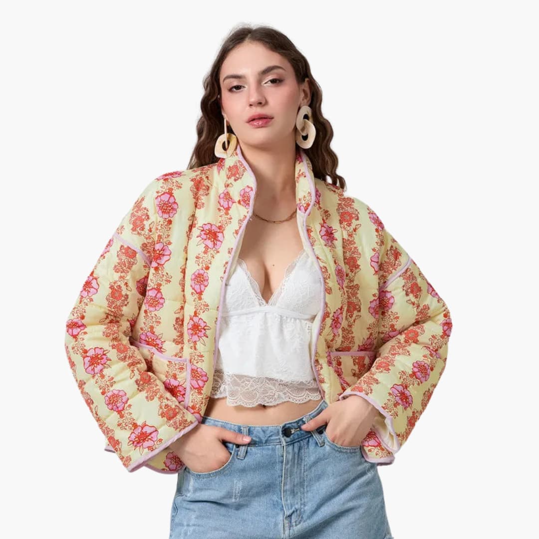 Alma - Warm and stylish puffer jacket for women