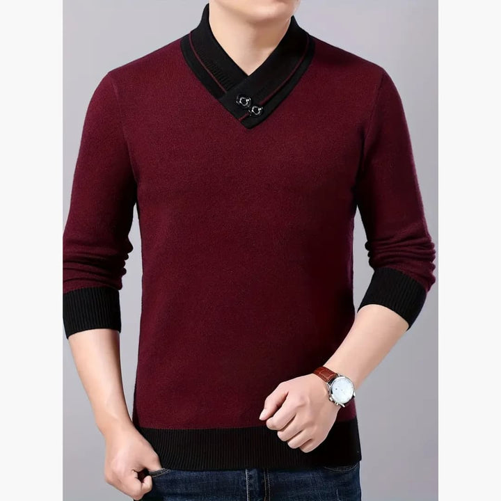 Marcel - Stylish knitted jumper for men