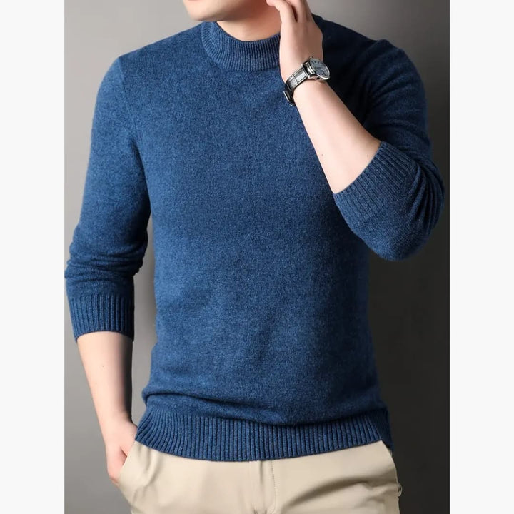 Men Classic Round Neck Jumper