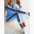 Cassandra - Two divided set with leopard print for women