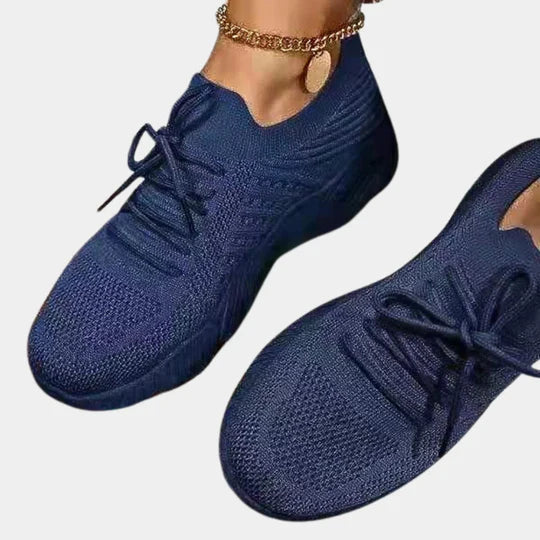 Women's Mesh Slip-On Trainers with Orthopedic Support