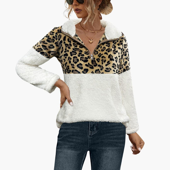 Women's Fleece Pullover with Half Zip