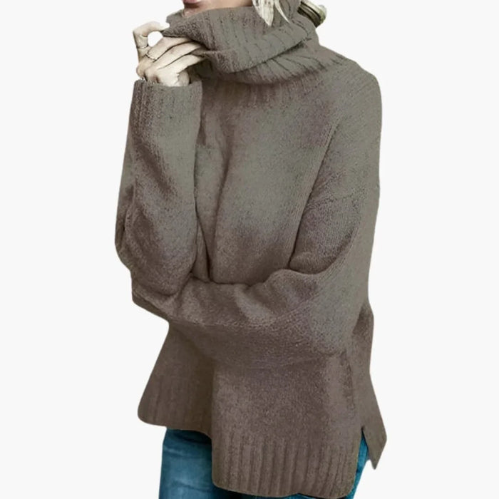 Pull oversize femme à manches longues