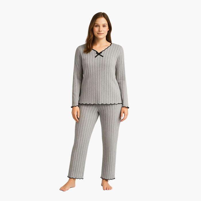Ensemble de pyjama pour femme avec haut et pantalon
