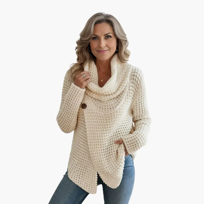 Women's Cardigan with Shawl Collar