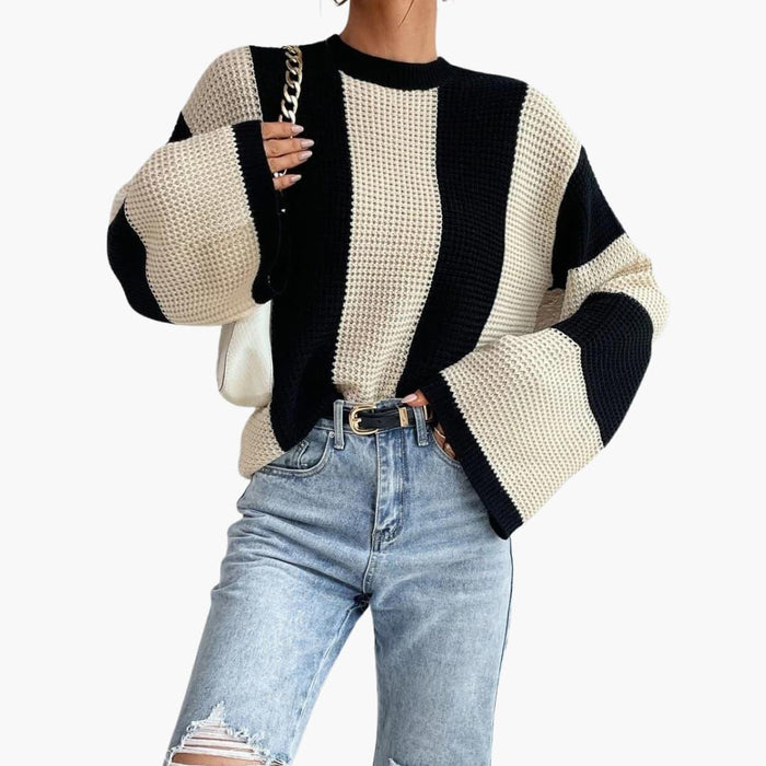 Women's Sweater with Round Neck