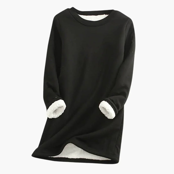 Pullover da donna con scollo rotondo e maniche lunghe