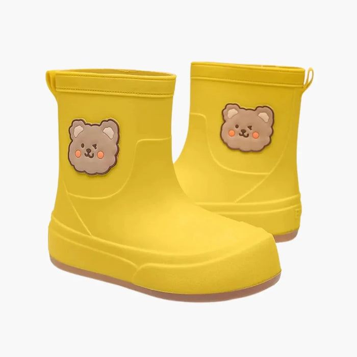 Stivali di gomma da donna con design orso