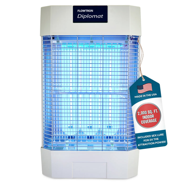 Flowtron 120W kommersiell innendørs insektsdreper, dekning på 2000 sq.ft