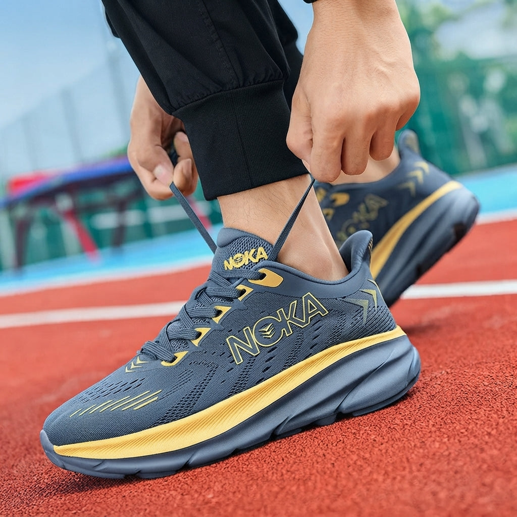 Men Löpesko for Exercise and Everyday life with Non-slip Sole