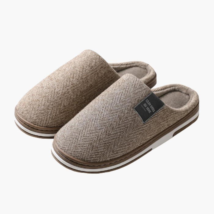 Men's Slippers with Plush Lining