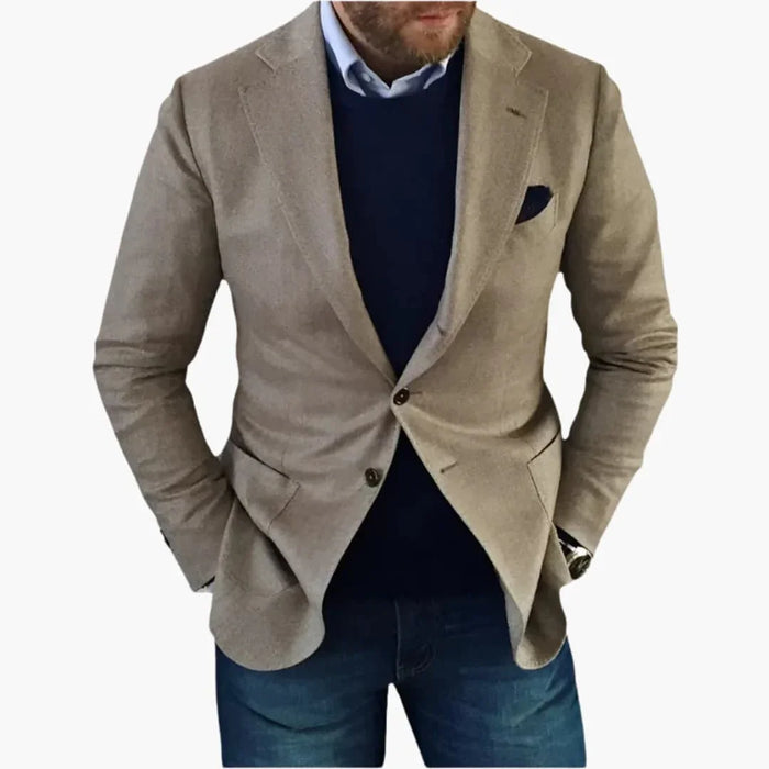 Herrenjacke mit Reverskragen