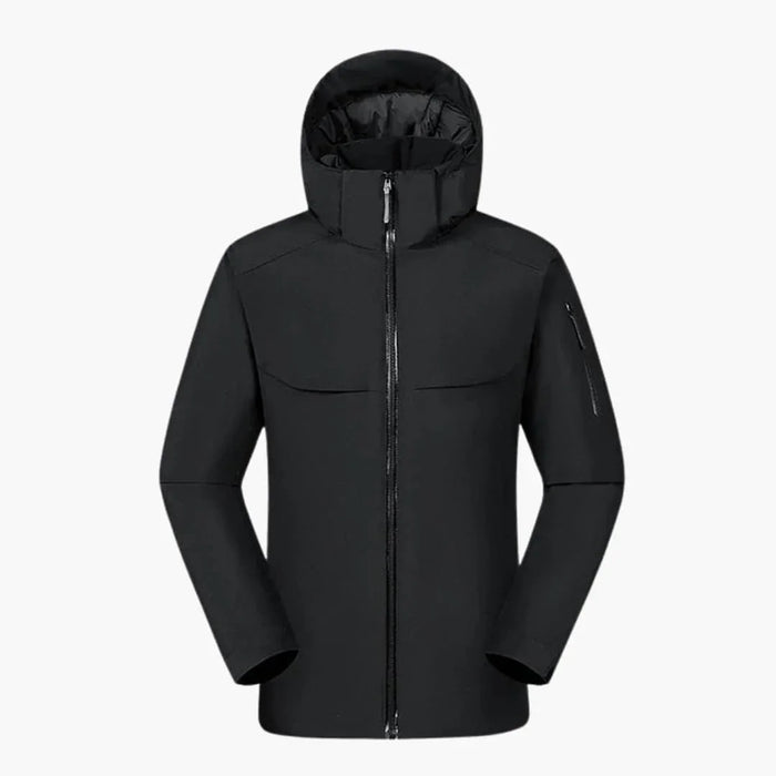 Sweat à capuche zippé pour homme