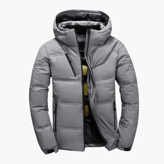 Veste d'hiver pour homme avec fermeture éclair