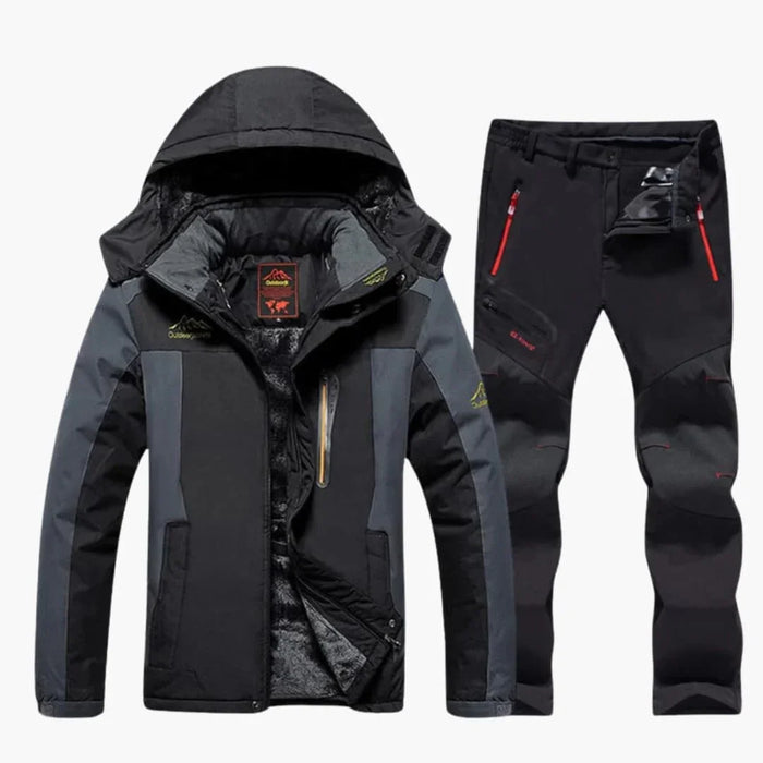 Ensemble d'hiver pour homme avec veste et pantalon
