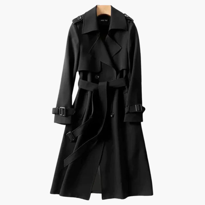 Naisten pitkä trenssitakki